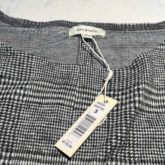 CLOSETCLEANOUT Max Studio Tweed Shift Dress Long Sleeve - Picture 10 of 12